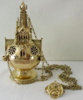 Gothic Brass Thurible 7192